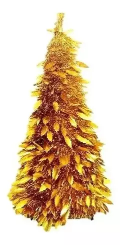 Arbol De navidad Espiral Plegable Con Hojas 1,80