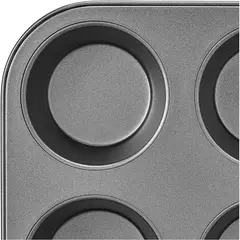 Molde Muffins Carol Acero al Carbono 12 Cupcakes Antiadherente - comprar online