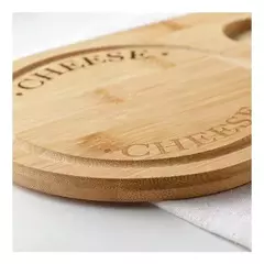 Tabla Para Queso 3 utensillos Madera - comprar online