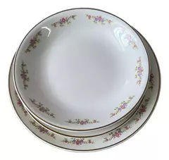 Juego De Vajilla Porcelana Hartford 34 Piezas Tazas Platos - tienda online