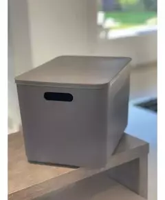 Canasto organizador moderna N5 Con tapa x12uni