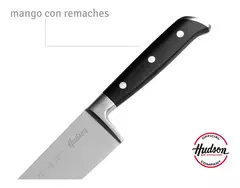 Cuchillo Chef 8 Hudson Professional Mango Remache - 4K HOME - TIENDA MAYORISTA