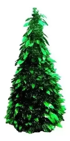 Arbol De navidad Espiral Plegable Con Hojas 1,80 en internet