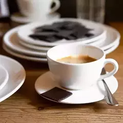 Set Taza Té C/plato Unni Cerámica 200cc Oxford