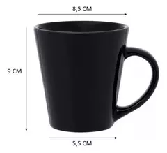 Jarro Mug Ceramica Conico Drop Taza Oxford 250ml en internet