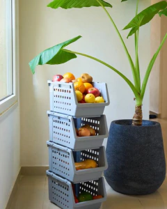 Gavetero Plastico Organizador Apilable x12 unidades
