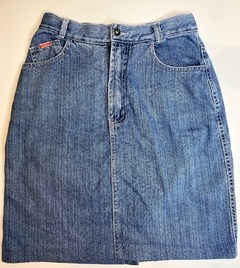 Saia Jeans Cintura Alta na internet