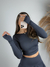 Imagem do CROPPED MANGA LONGA LUVA DECOTE COSTAS