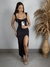 VESTIDO LONGO DECOTE CORAÇÃO E FENDA na internet