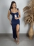 VESTIDO LONGO DECOTE CORAÇÃO E FENDA na internet