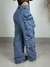 CALÇA JEANS CARGO WIDE LEG FEMININO na internet
