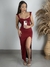 Imagem do VESTIDO LONGO DECOTE CORAÇÃO E FENDA