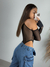 BODY CAVADO TULE COM TAPA FEMININO - loja online