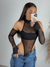 BODY CAVADO TULE COM TAPA FEMININO - comprar online