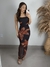 VESTIDO LONGO TULE FLORAL - loja online