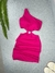 Vestido Curto Argola Manga Única - comprar online