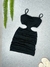 Vestido Curto Decote Quadrado