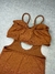 Vestido Curto Jardineirinha