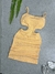 Vestido Curto Decote Quadrado - loja online