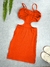 Vestido Curto Decote Quadrado na internet