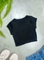 Cropped Camiseta Manga Curta