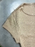 Cropped Camiseta Manga Curta - loja online