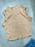 Cropped Regata Barra Efeito Babado - comprar online