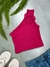 Cropped Nula Manga Com Flor - loja online