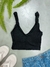 Cropped Alcinha Franzida