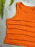Cropped regata costura invertida - comprar online