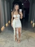 Vestido Curto Sem Alça Estrela na internet