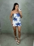 Vestido Curto Verão Floral Sem Alça - loja online