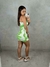 Vestido Curto Verão Mancha Sem Alça - loja online