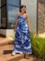 Vestido Longo Estampado Decote Quadrado