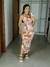 Vestido Longo X no Pescoço