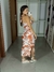 Vestido Longo X no Pescoço - comprar online