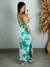 Vestido Longo Fenda X nas Costas - loja online