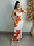 Vestido Longo Fenda X nas Costas - Parada do Cropped