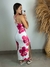 Vestido Longo Fenda X nas Costas - comprar online