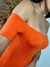 Vestido Longo Justo Ombro a Ombro Com Fenda Lateral Sensual - comprar online
