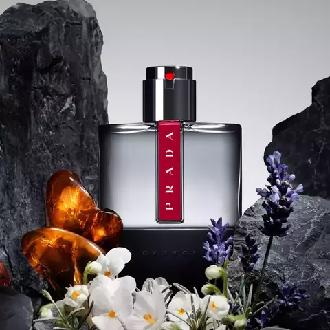PERFUME PRADA LUNA ROSSA CARBON EAU DE TOILETTE 50ML - PERFUME MASCULINO