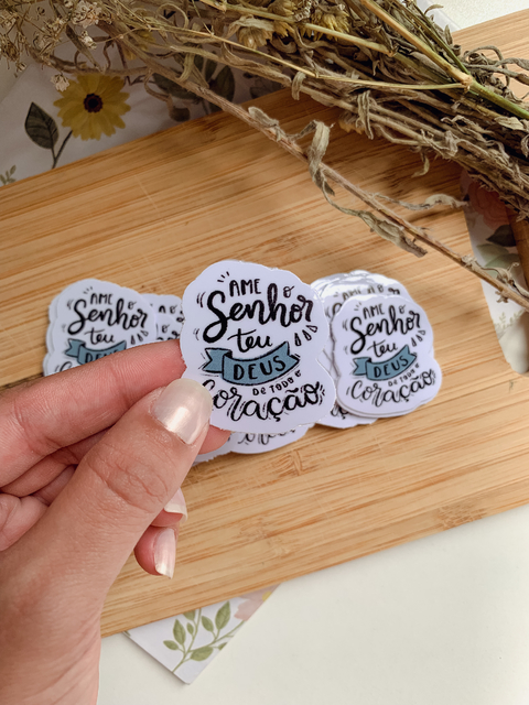 Mini Sticker - Ame ao Senhor