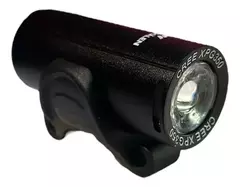 406-Linterna Luz Delantera Bici Negro Usb 350 Lumines Van003