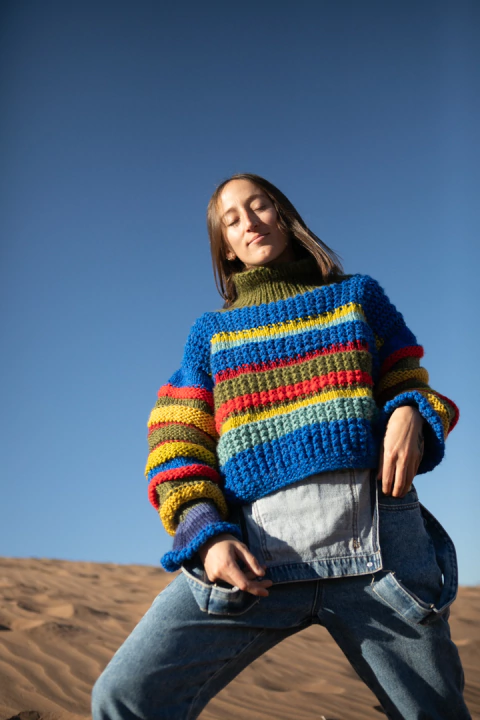 SWEATER HUECU (ZERO WASTE)