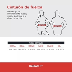 CINTURON DE CUERO NEGRO BalboaFit - comprar online
