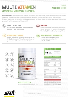 Multivitamin + cafeina ENA 60 caps en internet
