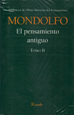 Mondolfo - El pensamiento antiguo - Vol.2