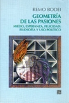 Geometría de las pasiones : miedo, esperanza, felicidad: filosofía y uso político