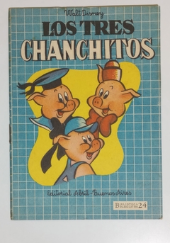 Col. Bibl. Bolsillitos - N°024 - Los tres chanchitos - Walt Disney