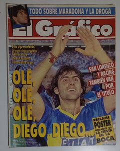 El Grafico - N°3730 - 02-04-91 - Con Poster de Boca